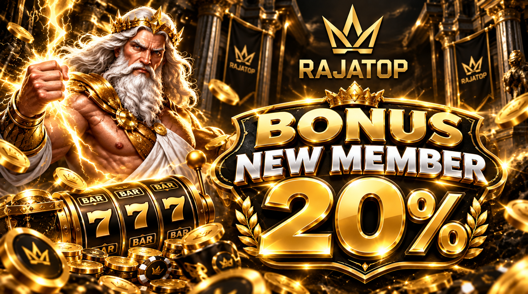 BONUS NEW MEMBER 20%