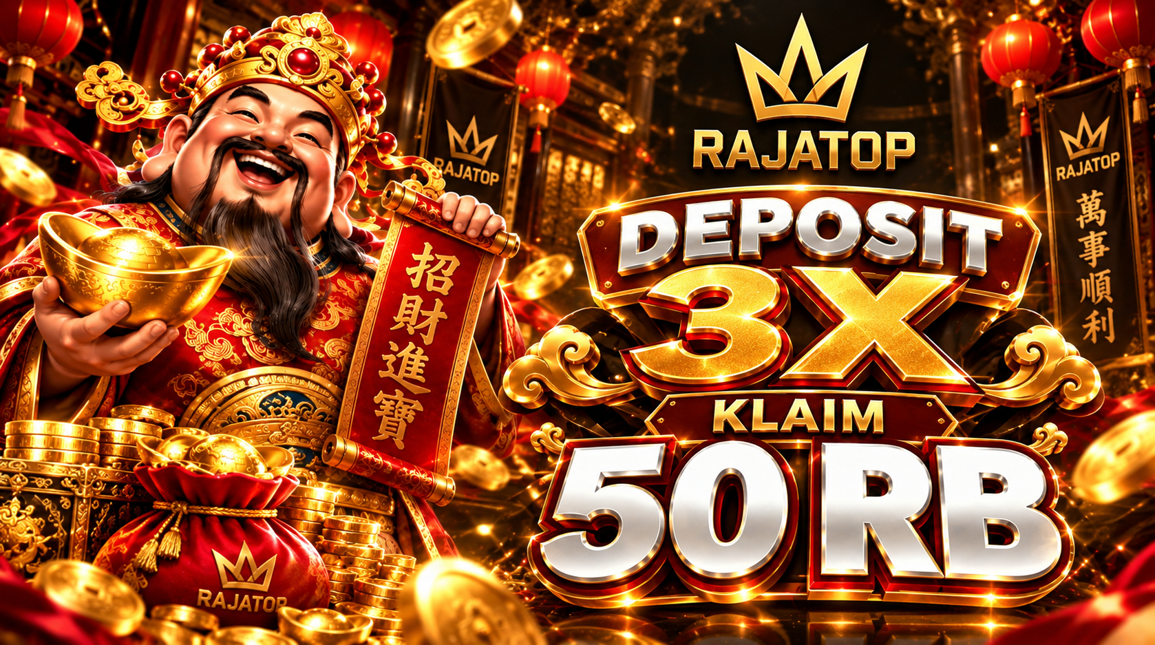 DEPOSIT 3X FREE 1X